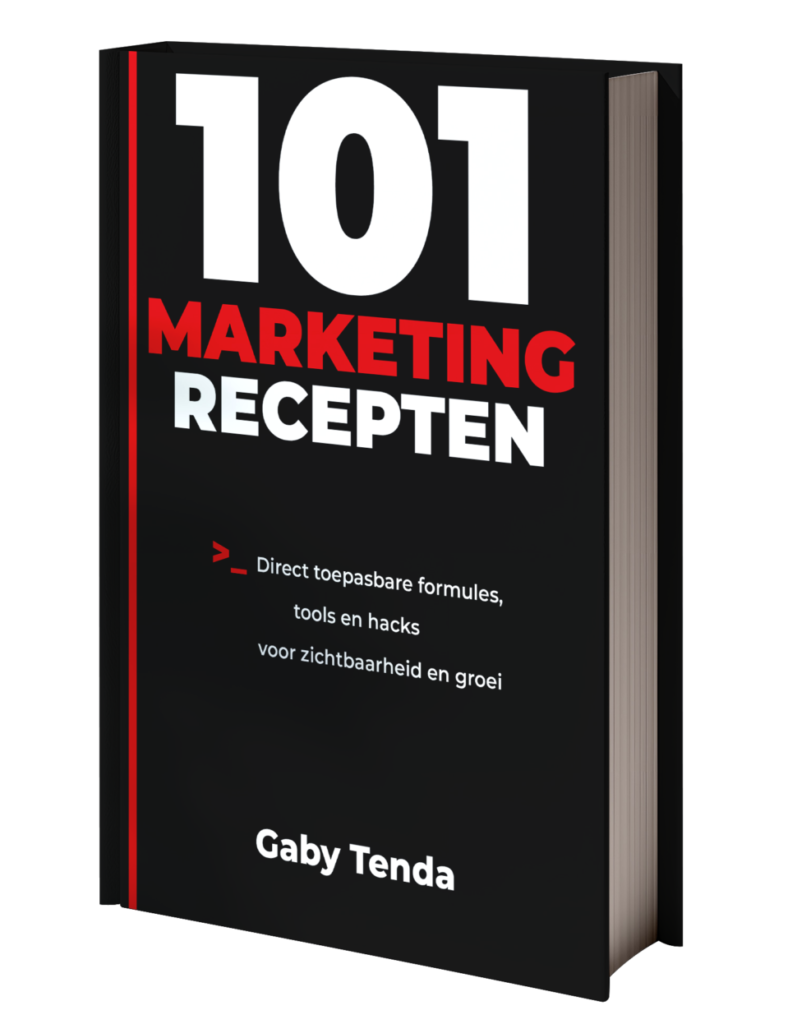 Boek 101 marketingrecepten